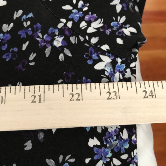 J. JILL Wearever Collection Floral Tunic Top Long Sleeve Women’s Size XL 1X - Picture 11 of 16